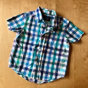 Children's Place Button Down Shirt 12-18 Months